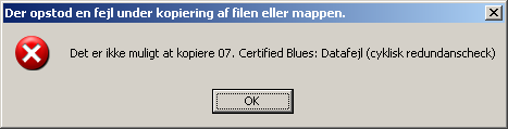 [ Billede af CRC alarm i Windows ]